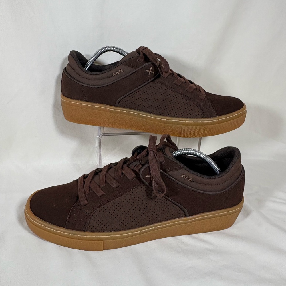 Skechers Goldie Brybe 52464 Men's Chocolate Brown Suede Lifestyle Sneakers SZ9